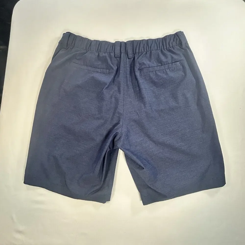 Banana Republic Core Temp Performance Shorts Size 36 Elastic Waist - 9